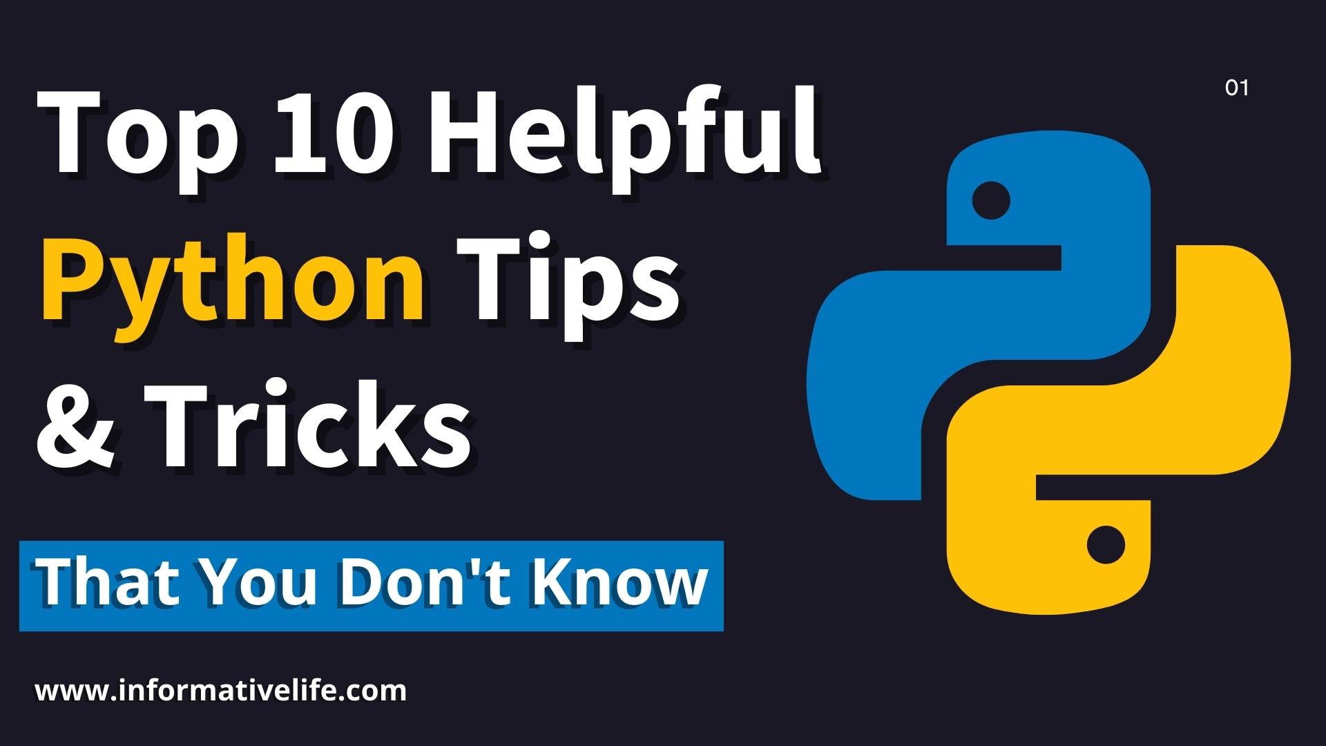 top 10 python tips and tricks
